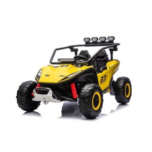 Elektromobilis bagis vaikui TURBO 23 24V 800W (Geltonas)